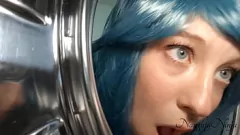 Play Curvy MILF Stuck in Washing Machine Gets Creampied