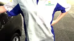 Play BBW Amateur Wife's Anal Adventure at the Gas Station